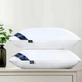Bed Pillows Blue (Option: W13720233)