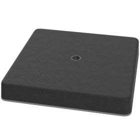 4 Piece Offset Umbrella Base Weight For 176 Lbs Sand Heavy Duty Outdoor Weights For Umbrella Stand, Black (Option: black)