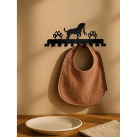 Rustic Entryway Organizer - Wall Mounted Key Holder & Leash Rack For Pet Owners (Option: Hook)